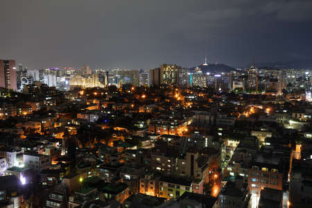 Seoul Skyline in South Korea