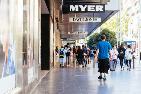 Bourke St Mall Reopens During Coronavirus Pandemic