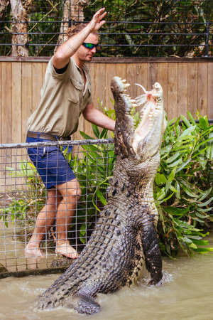 Hartleys Crocodile Adventures in Australiaのeditorial素材