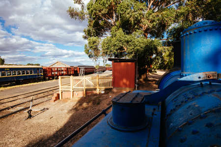 Maldon Train Station in Victoria Australiaのeditorial素材