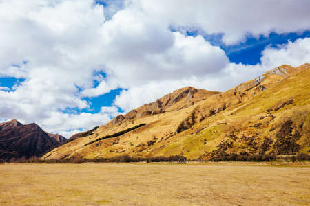 Moke Lake Near Queenstown in New Zealand