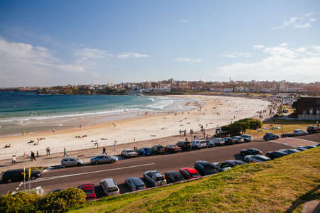 Bondi Beach in Sydney Australiaのeditorial素材
