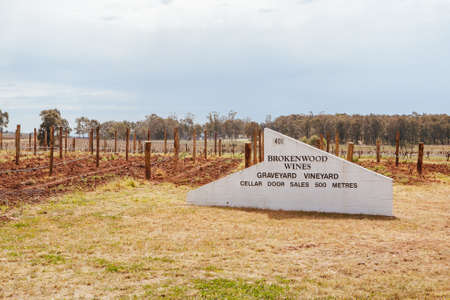 Brokenwood Winery in Australiaのeditorial素材