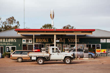 Broke Village Store in Australiaのeditorial素材
