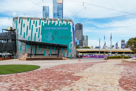 Quiet Melbourne Streets During Coronavirus Pandemic