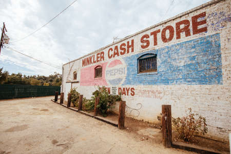 Store in Minkler USAのeditorial素材