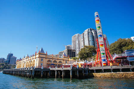 Luna Park in Sydney Australiaのeditorial素材