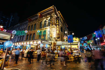 Famous Chinatown Architecture in Singapore