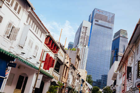 Famous Chinatown Architecture in Singapore