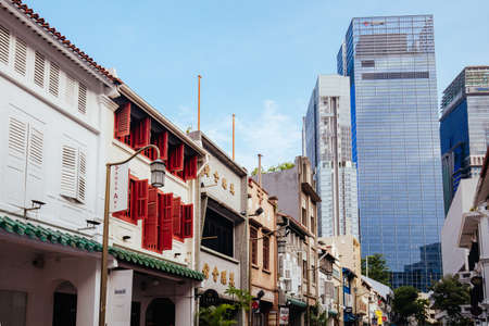 Famous Chinatown Architecture in Singapore
