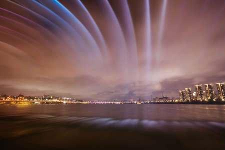 Banpo Bridge Seoul South Koreaの写真素材
