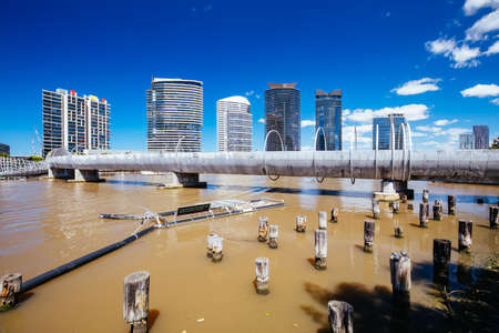 Yarras Edge Marina in Melbourne Australiaの写真素材