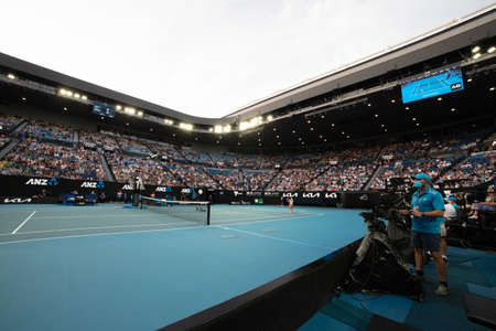 Australian Open 2022 Stadium Shotのeditorial素材