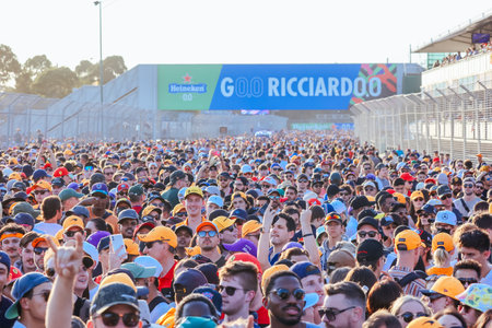 2022 Formula 1 Australian Grand Prix - Race Dayのeditorial素材