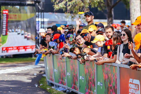 2022 Formula 1 Australian Grand Prix - Race Dayのeditorial素材