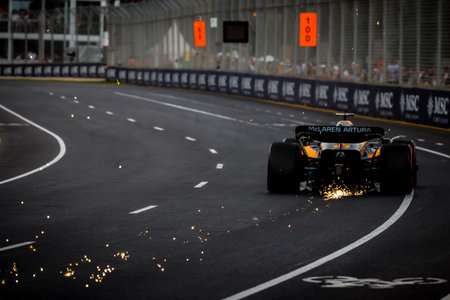 2022 Formula 1 Australian Grand Prix - Qualifying Dayのeditorial素材