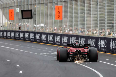 2022 Formula 1 Australian Grand Prix - Qualifying Dayのeditorial素材