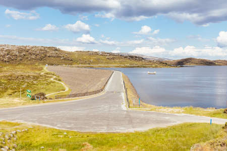 Summer Landscape at Rocky Lake near Falls Creek Australiaの写真素材