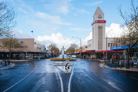 Downtown Warrnambool in Victoria Australiaのeditorial素材