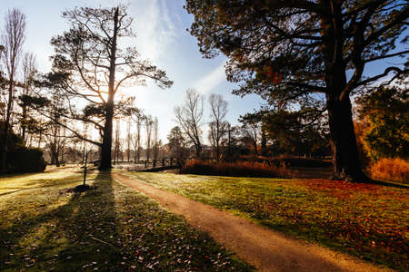 Malmsbury Botanic Gardens in Victoria Australiaの写真素材
