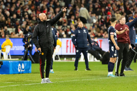 2022 Manchester United Pre-season Tour - Melbourne Australiaのeditorial素材