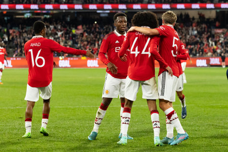 2022 Manchester United Pre-season Tour - Melbourne Australiaのeditorial素材