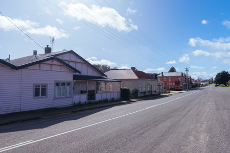 Mole Creek in Meander Valley Tasmania Australiaのeditorial素材