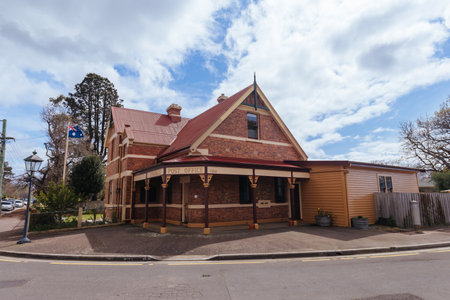 Historic Evandale in Tasmania Australiaのeditorial素材
