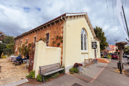 Historic Evandale in Tasmania Australiaのeditorial素材