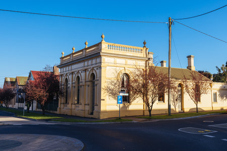 Historic Evandale in Tasmania Australiaのeditorial素材