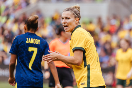 2022 International Friendly Australia Vs Swedenのeditorial素材