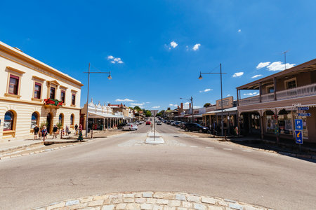 Beechworth Town Centreの写真素材