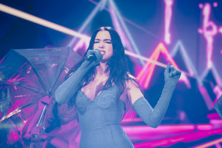 Dua Lipa "Future Nostalgia" Tour - Melbourneのeditorial素材