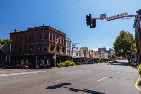 Oxford St Darlinghurst Sydney in Australiaのeditorial素材