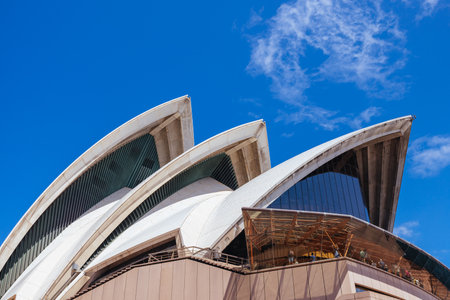 Sydney Opera House Closeup in Australiaのeditorial素材
