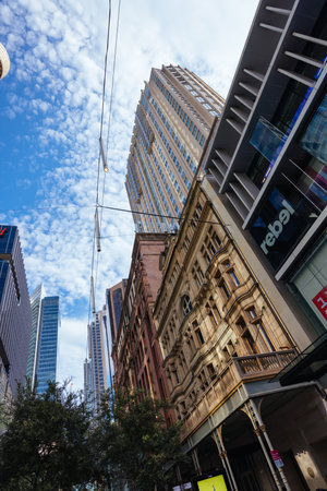 Pitt St Mall in Sydney Australiaのeditorial素材