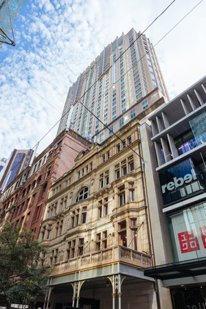 Pitt St Mall in Sydney Australiaのeditorial素材