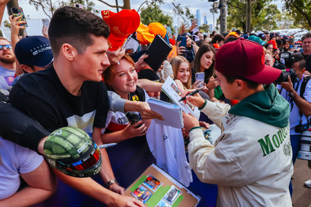 2023 Formula 1 Australian Grand Prix - Day 1のeditorial素材