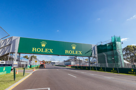 F1 2023: Australian Grand Prix: Preparationsのeditorial素材