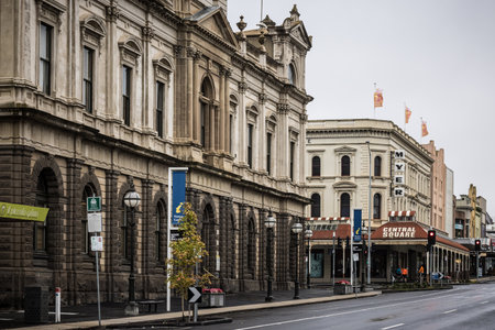 Historic Town of Ballarat in Victoria Australiaのeditorial素材