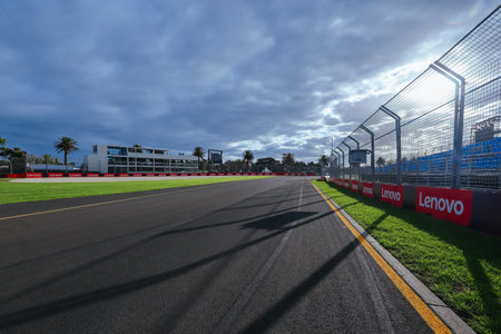 2023 Formula 1 Australian Grand Prix - Preparationsのeditorial素材