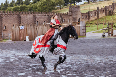Kryal Castle near Ballarat in Australiaのeditorial素材