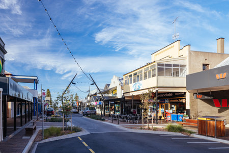 Historic Town of Victor Harbor in Australiaのeditorial素材