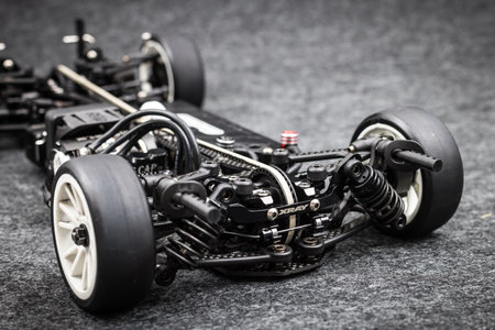 Carbon Fibre RC Race Carのeditorial素材