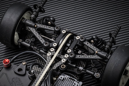 Carbon Fibre RC Race Carのeditorial素材
