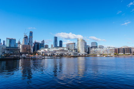 Melbourne Skyline from Docklands