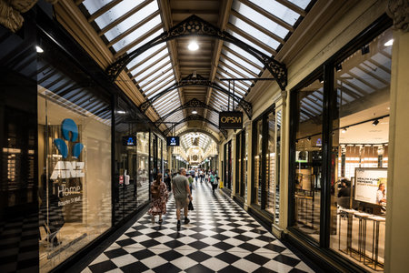 Royal Arcade in Melbourne Australia
