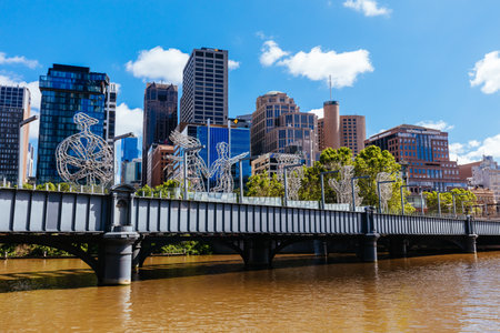 Architectural Detail of Melbourne in Australiaのeditorial素材