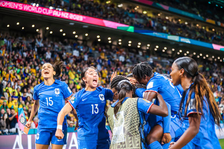 Brazil vs France: Group F - FIFA Womens World Cup Australia & New Zealand 2023のeditorial素材