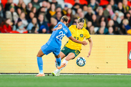 Australia Vs France World Cup 2023 Send Off Friendly Matchのeditorial素材